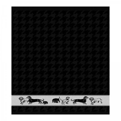DDDDD Keukendoek Saar Black 21541