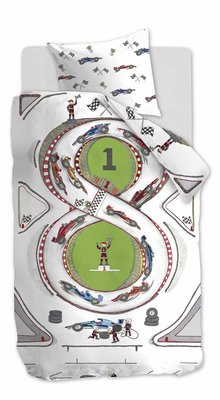 Beddinghouse Kids Dekbedovertrek Race Track 21676