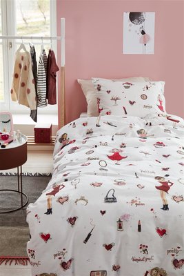 Beddinghouse Kids Dekbedovertrek Fashion Pink 21675