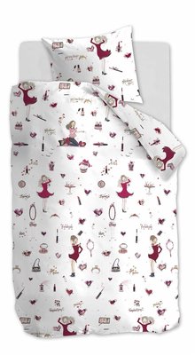 Beddinghouse Kids Dekbedovertrek Fashion Pink 21675