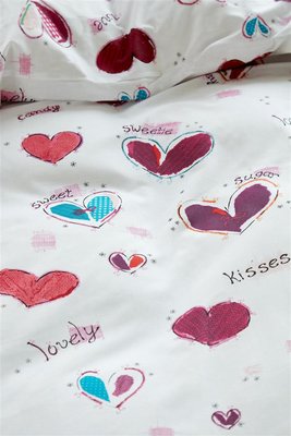 Beddinghouse Kids Dekbedovertrek Sweet Love Pink 21674