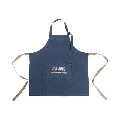 Linen&More Keukenschort Stonewash Blue 21690