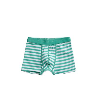 Ten Cate Boys Basic Shorts Green Stripe 31122 | 21563
