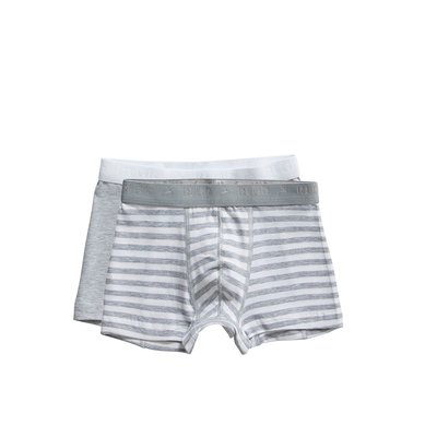 Ten Cate Boys Basic Shorts Grey Stripe 31122 | 21565