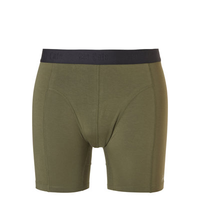 Ten Cate Basic Bamboo Long Shorts Burnt Olive 30863 | 21551