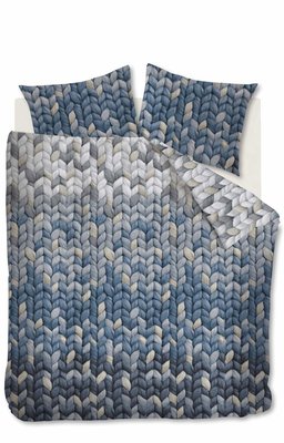 Ariadne At Home Dekbedovertrek Warmly Navy 21732
