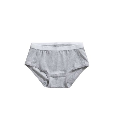 Ten Cate Girls Basic Brief 2-Pack Grey Stripe 31119 | 20912