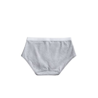 Ten Cate Girls Basic Brief 2-Pack Grey Stripe 31119 | 20912