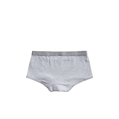 Ten Cate Girls Basic Shorts 2-Pack Grey Stripe 31120 | 20919