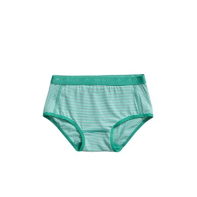 Ten Cate Girls Basic Brief 2-Pack Mint Stripe 31119 | 20913