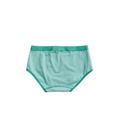 Ten Cate Girls Basic Brief 2-Pack Mint Stripe 31119 | 20913