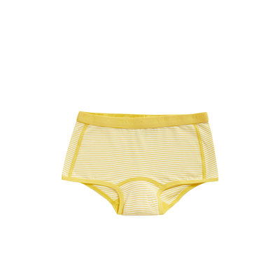 Ten Cate Girls Basic Shorts 2-Pack Yellow Stripe 31120 | 20921