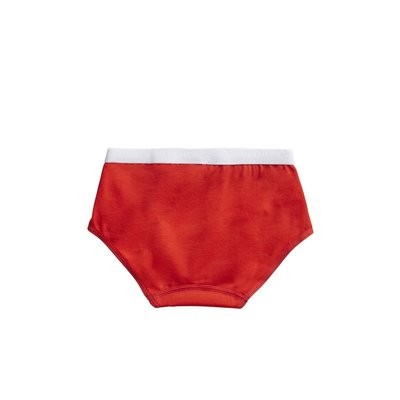 Ten Cate Girls Basic Brief 2-Pack Red Stripe 31119 | 20916
