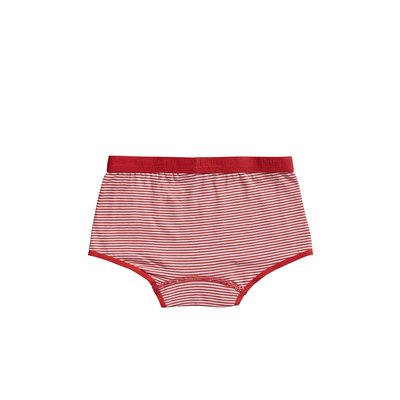 Ten Cate Girls Basic Shorts 2-Pack Red Stripe 31120 | 20923