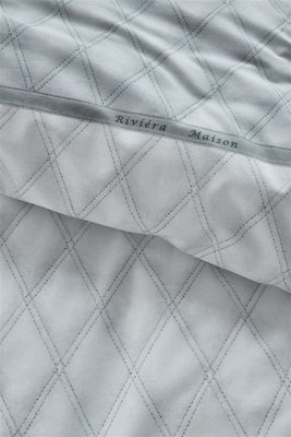 Riviera Maison Dekbedovertrek Royal Rich Grey 21760