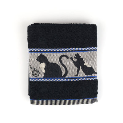 Bunzlau Castle Keukendoek Cats Black 6051 | 21753