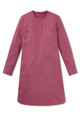 Schiesser Dames Sleepshirt Roze Rood 168850 | 21820