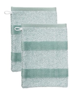 Beddinghouse Badgoed Sheer Stripe Green 21152