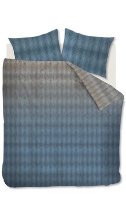 Beddinghouse Dekbedovertrek Calton Blue Grey 20583