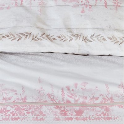 Beddinghouse Dekbedovertrek Field Path Soft Pink 17174