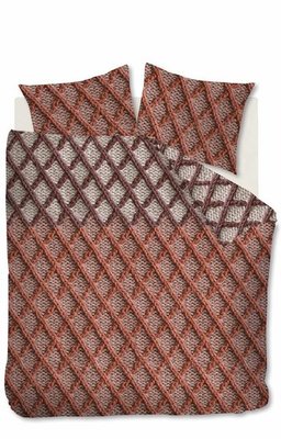 Beddinghouse Flanel Dekbedovertrek Ivar Red 21632