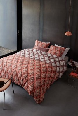 Beddinghouse Flanel Dekbedovertrek Ivar Red 21632