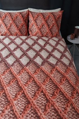 Beddinghouse Flanel Dekbedovertrek Ivar Red 21632