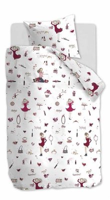 Beddinghouse Kids Dekbedovertrek Fashion Pink 21675