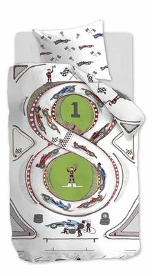 Beddinghouse Kids Dekbedovertrek Race Track 21676