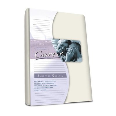 Carese Badstof Stretch Hoeslaken Creme 21405