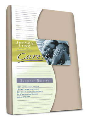Carese Jersey Hoeslaken Sand 21412
