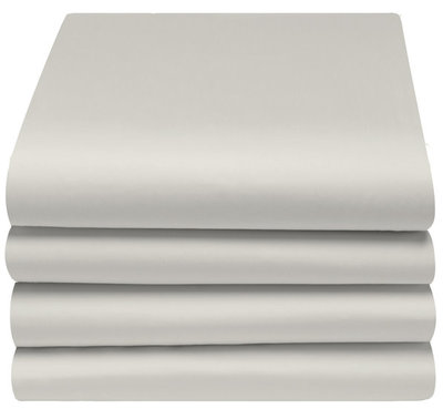 Hotel Collection Perkal Katoen Topper Hoeslaken Ivoor HCTHL IV | 469-7781