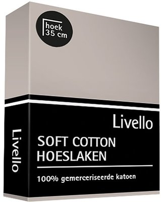 Livello Hoeslaken Soft Cotton Stone 20154 | 20155