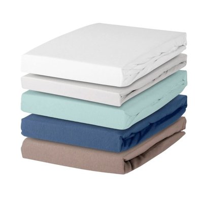 Livello Jersey Stretch Hoeslaken Lichtgrijs 13459