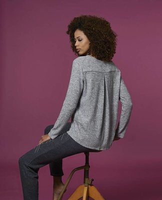 Ringella Solo Per-Me Shirt 924 Grau Melange 9538405P | 21357