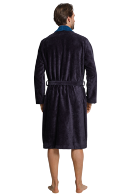 Schiesser Badjas Dark Blue 159145 | 20055