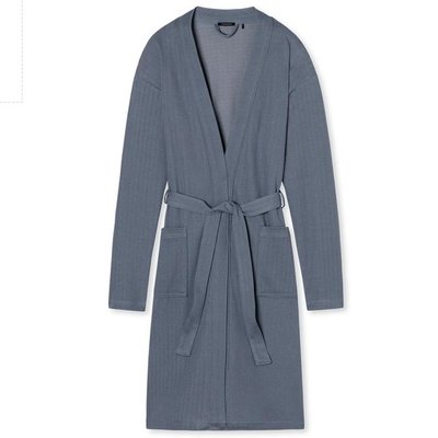 Schiesser Badjas Graublau 161475209 | 18625