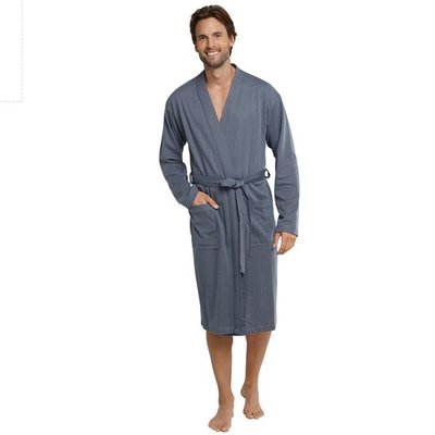 Schiesser Badjas Graublau 161475209 | 18625