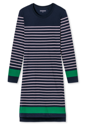 Schiesser Dames Nachthemd Nachtblauw 167695 | 21335