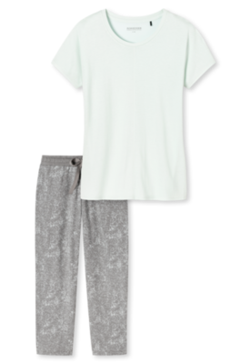 Schiesser Dames Pyjama Mint 161057 | 18893