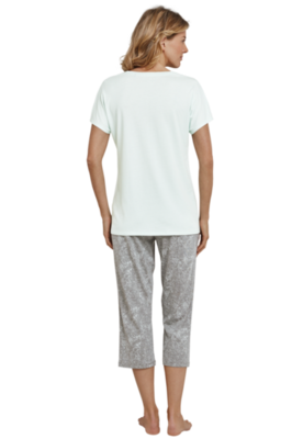 Schiesser Dames Pyjama Mint 161057 | 18893