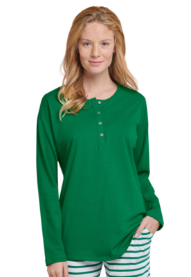 Schiesser Dames Shirt 700 Groen 165668 | 21168