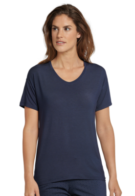 Schiesser Dames Shirt 804 Nachtblauw 165664 | 20562