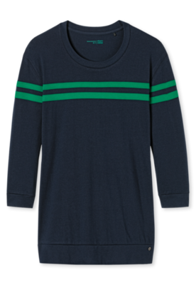Schiesser Dames Shirt 804 Nachtblauw 167247 | 21169