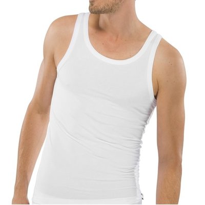 Schiesser Men 95/5 Shirt 0/0 Wit 205428 | 6470