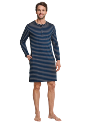 Schiesser Sleepshirt 811 Petrol 162309 | 20076