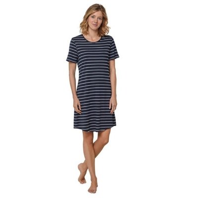 Schiesser Nachthemd Nightblue 161066-804 | 20368