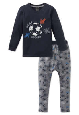 Schiesser Pyjama Grey 163452 | 19602