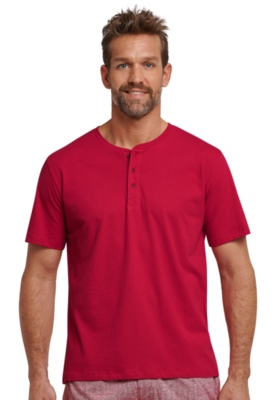 Schiesser Shirt Rood 136831-500 | 20398
