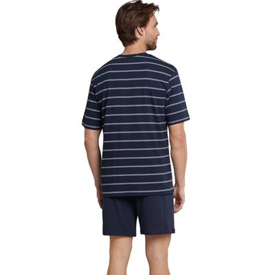 Schiesser Shortama Blauw 159621 | 18727